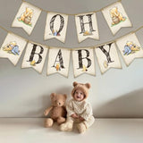 Oh Baby Banner – Classic Winnie Baby Shower & Birthday Decorations