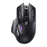 A9 Explorer Wireless Mouse For Laptop, 2.4G/Bluetooth 5.0, Rgb Lighting, 2400 Dpi, Visible Battery, Type-C Charging