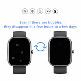 Screen Protector Compatible For Kuizil 1.91'' Smart Watch T70, Hd Full Coverage Tpu Protective Film For T70 1.91"" Smartwatch (6Pcs), Transparent