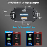 Retractable Car Charger 4 In 1 Fast Charging Adapter 62W Retractable Type-C/Usb-I Cables And Usb C/Usb A Qc & Pd Devices For Iphone 16/15/14/13/12Pro Max Plus,Ipad,Airpods, Galaxy