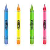 Giant Inflatable Crayons Balloon - Back To School Balloons Decorations - Party Supplies And Gifts - (4Crayons)