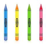 Giant Inflatable Crayons Balloon - Back To School Balloons Decorations - Party Supplies And Gifts - (4Crayons)