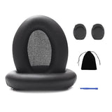 Wh-1000Xm3 Earpads, Wh1000Xm3 Ear Pads/Ear Cushion/Ear Cover Replacement Compatible With Sony Wh-1000Xm3 Headphone, With Softer Protein Leather, Noise Isolation Memory Foam