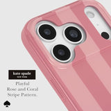 iPhone 17 Pro Case - Stripe Rose Coral