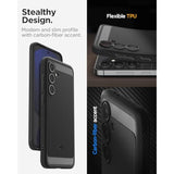 Spigen Rugged Armor Designed for Galaxy S24 FE Case (2024) - Matte Black
