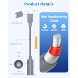 Starlink Mini Usb C To Dc Adapter Extension Cable Fit For Starlink Mini Dc To Dc Power Cable, Convert Dc Male To Type C Male For Powering Starlink With 65W+ Pd Usb-C Charger And Power Bank