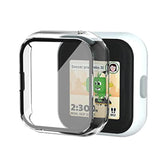 Compatible With Syncup Kids Watch Screen Protector (Not Compatible With Syncup Watch 2), Hard Pc & Tempered Glass Case Cover (Transparent)