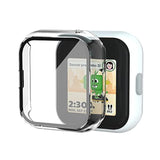 Compatible With Syncup Kids Watch Screen Protector (Not Compatible With Syncup Watch 2), Hard Pc & Tempered Glass Case Cover (Transparent)