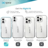 Crystal Clear Slim Phone Case for iPhone 16 by GemShell