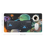 Gaming Mouse Pad, Outer Wilds Mouse Pad 11.8X23.6 Inch Large Extended Computer Mouse Mat Keyboard Full Desk Mousepad For Gaming, Office, Home