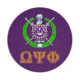 Psi Phi Mouse Pad Series Anti-Slip Mouse Mat For Office Computer Mousepads Round Gaming Mouse Pad 7.9 X7.9 Inchs