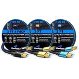 HDMI Cable 8k (Maximm Cable’s New Upgraded Design) HDMI 2.1, 3ft, Certified 48