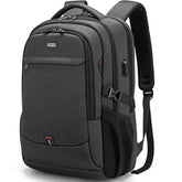17 Inch Laptop Backpack For Travel Water Resistant College Backpack For Men/Women Laptop Bag With Usb Charging Port,Black