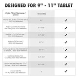 MoKo Security Hand-Strap for 9-11 Inch Tablet - iPad/iPad Pro/iPad Air/Kindle