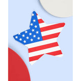 Fourth Of July Star Napkins - 3-Ply, 50 Pcs | Usa Party Favors, American Flag Party Supplies, 4Th Of July Decorations, Stars And Stripes Decor, Red White And Blue Merica Decor, Olympic Theme