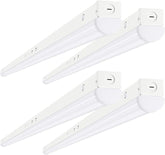 4 Pack 8FT LED Linear Light Fixtures 90W 70W 60W CCT Adjustable Dimmable Shop Lights