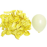 Gold Chrome Metallic Balloons 5 Inch Helium Balloons Thick Latex Gold