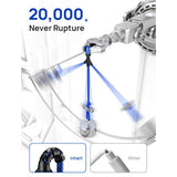 Micro Usb Cable For Android, (2-Pack 6.6Ft) Kindle Charger Cord Replacement, Nylon Braided Usb Micro Charging Cable Compatible With Galaxy S7 S6 J7 Edge Note 5, Kindle, Mp3-Blue