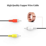 4 Pin S-Video To 3 Male Rca Composite Video Cable 1.45M(4.75Ft)