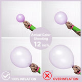 Pearl Lavender Balloons 140Pcs Different Sizes Pack Of 18 12 10 5 Inch Pearl Light Pastel Purple Lilac Balloon Arch Kit For Bachelorette Fairy Girl Birthday Party Decorations Purple-Z32