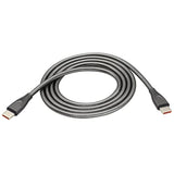 Dual Type-C Male Cable Usb C To Usb C Cable Metal Braided Cable With Insulatio