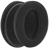Geekria Comfort Laminated Fabric Replacement Ear Pads for Sennheiser HD 598/ 598SE/ 598CS/ 598SR/ 595/599/ 599SE Headphones, Repair Parts (Black)