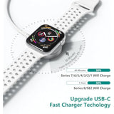 Usb C Iwatch Fast Charger 3Ft Magnetic Charging Cable With Usb C Wall Charger Compatible With Apple Watch Ultra2/Ultra/Series 9/8/7/Se/6/5/4/3/2/1