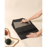 Felt Laptop Sleeve And File Folder - Sleek And Durable Protective Case For Laptops And Documents, Perfect For Work, School, Or Travel, Fits Devices Up To 15 Inches (Carbon, Dark Grey)