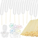 100 Pcs Clear 260 Balloons – Long Skinny Twisting Balloons for Party & Decorations