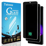 2 Pack Privacy Screen Protector for Galaxy S26, Anti-Spy Private Tempered Glass, Easy Installation, Anti-Scratch, Case Friendly