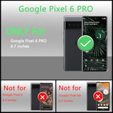 Google Pixel 6 Pro Case with Mag-Safe Compatibility, Black Finish