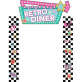 3-Pcs 1950s Retro Diner & Rock ’n’ Roll Party Banner Set