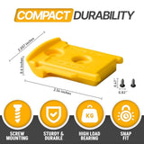 3-Pack Dewalt Tool Holder Wall Mount with Screws for 20V/60V Tools