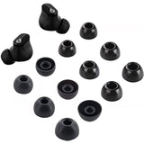Eartips Kit Compatible With Beats Studio Buds, S/M/L 3 Sizes 3 Pairs Silicon Ear Tips & 3 Pairs Soft Memory Foam Earbud Tips, Compatible With Beats Studio Buds 3+3 Pairs S/M/L B