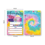 Movie Birthday Decorations, Movie Party Celebration, Movie Night Invitations For Birthday. (088)