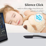 Wireless Mouse For Laptop, Silent Small Traval Mouse With Usb, 2400 Dpi, 2.4Ghz Quiet Portable Computer Mice For Chromebook, Notebook