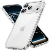 JETech Case for iPhone 17 Pro Max 6.9-Inch, Non-Yellowing Shockproof Phone Bumper Cover, Anti-Scratch Clear Back (Clear)