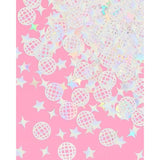 Disco Ball Foil Confetti - 200 Pc | Bachelorette Party Decoration, Cute Birthday Table Decor, Groovy Engagement Decor, Bridal Shower Supplies