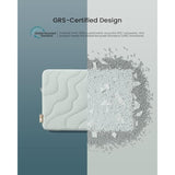 tomtoc 360 Protective Puffy Laptop Sleeve for 13-inch MacBook Air M4(2025)/M3/M2/M1 A3240 A3113, MacBook Pro M2/M1, iPad Air (M3/M2)/Pro M4, Quilted Soft Puffer Bag for 13-inch Surface Pro Copilot+PC