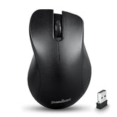 Perixx PERIMICE-621B Wireless Mouse - Silent Click with Ergo Design - Compatib
