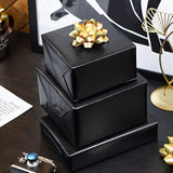 Black Matte Wrapping Paper Roll, 17"x32.8' Solid Color Gift Wrap for All Occasions