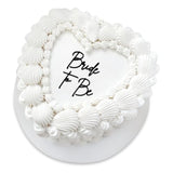 “Bride to Be” Acrylic Cake Topper for Wedding, Bridal Shower & Bachelorette Decor