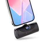 Mini Portable Charger 5000Mah Power Bank, Usb-C Portable Phone Charger With 20W Fast Charging, Lightweight & Small Iphone Charger, Battery Pack Compatible With Iphone 16 15, Samsung, Android (Black)