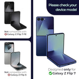 ArmorSuit 2+2 Pack for Samsung Galaxy Z Flip 7 Screen Protector Case Friendly MilitaryShield HD Clear Film - Made in the USA