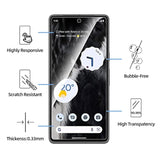 3-Pack Tempered Glass Screen Protector for Google Pixel 7 Case Friendly