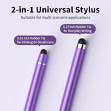 Stylus Pen For Touchscreen,2 In 1 High Precision And Sensitivity Stylus,Stylus Pen For Ipad/Iphone/Android/Samsung Smartphone And Tablets,Compatible With Touch Screens(10 Colors Stylus)