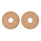 2pcs 4" x 1" Speaker Repair Spider Subwoofer Bass Loudspeaker Replacement Spider
