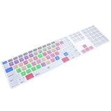 Ultra Thin Shortcuts Extended Silicone Keyboard Protective Cover Skin For Mac