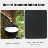 Square Mouse Pad 260X210Mm (10.2"X8.3") - Non-Slip Natural Rubber Base, Washable And Smooth Fabric Surface, Stitched Edge For Laptop, Mouse, Computers, Office (Sunrise Painting)