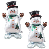 Giant 47-Inch Standing Snowman Balloon Christmas & New Year Party Decor